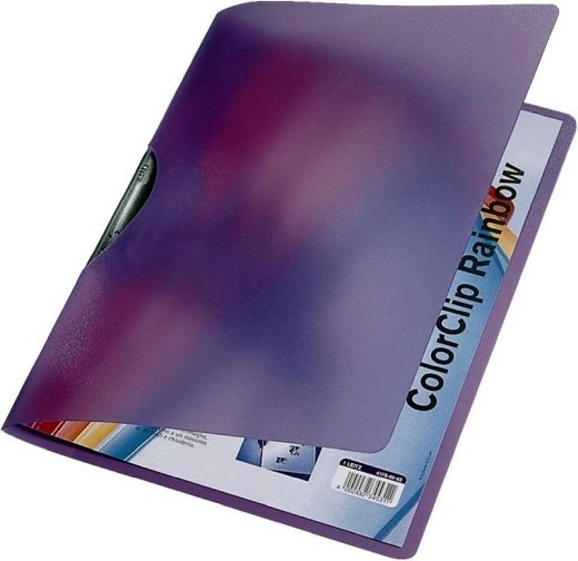4176 Klemmmappe ColorClip Rainbow, A4, PP, violett